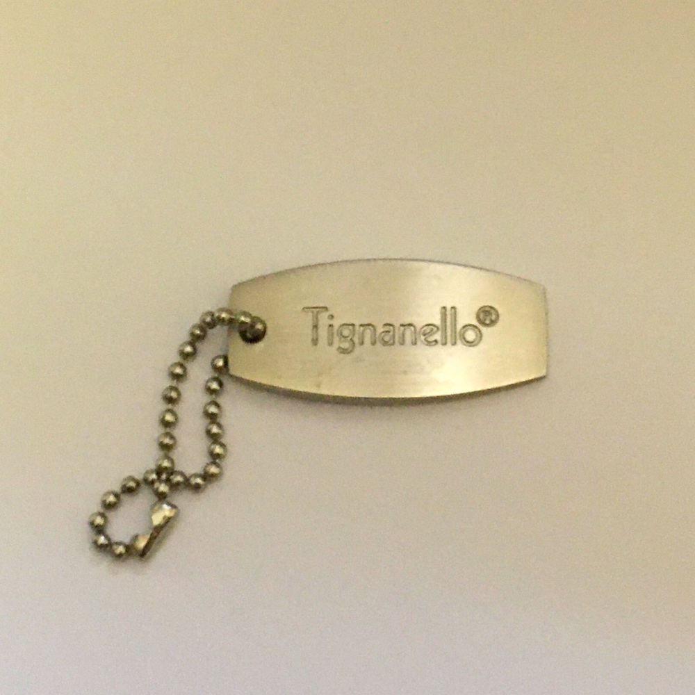 Tignanello hang tag key holder
